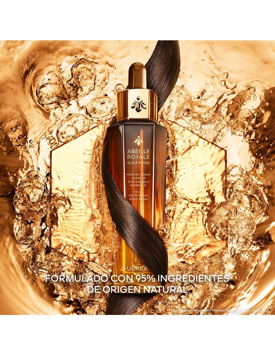 Sérum hidratante para cuero cabelludo Abeille Royale aceite en sérum de juventud 5