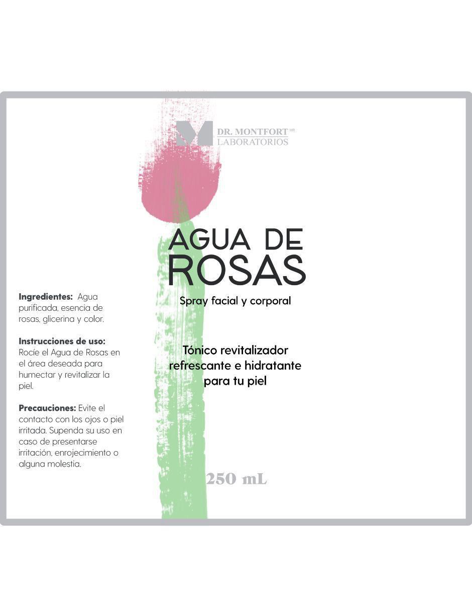 Tónico hidratante Agua de Rosas 2