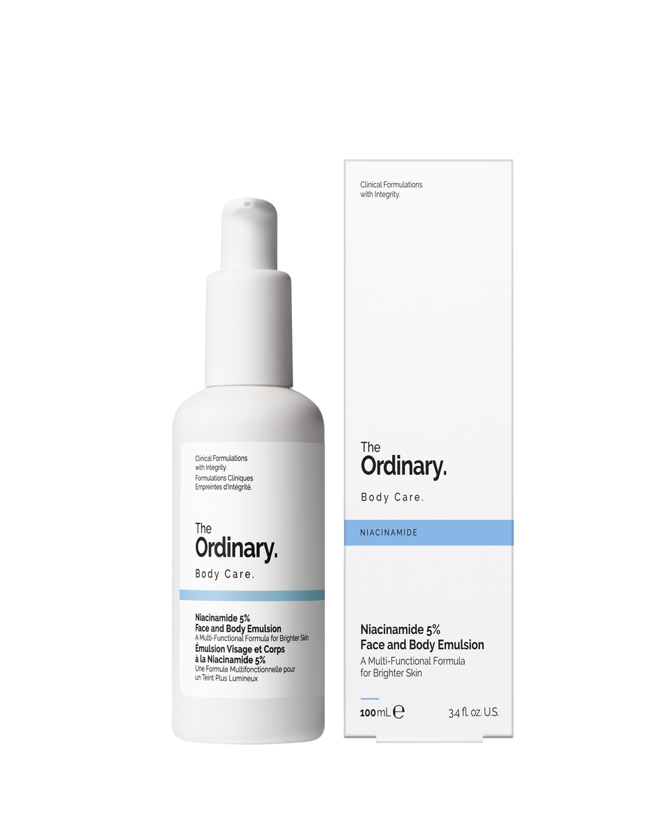 Sérum antiedad para rostro y cuerpo Niacinamide Face and Body Emulsion todo tipo piel