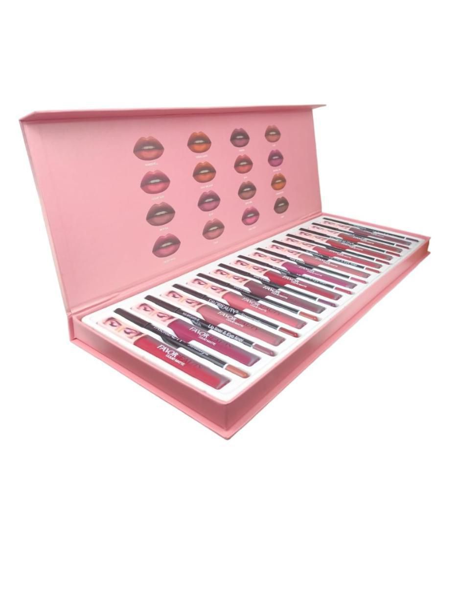Set brillo labial mate Set brillo labial mate