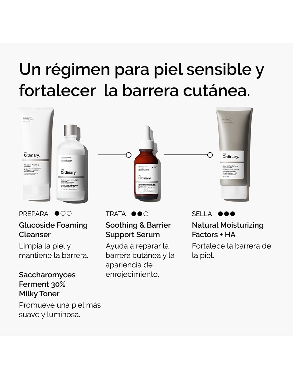 Sérum antiedad facial soothing barrier support de piel normales y sensibles 6
