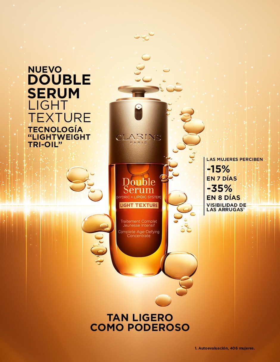 Sérum antiedad facial Double Sérum Light Texture todo tipo de piel 50 ml 2