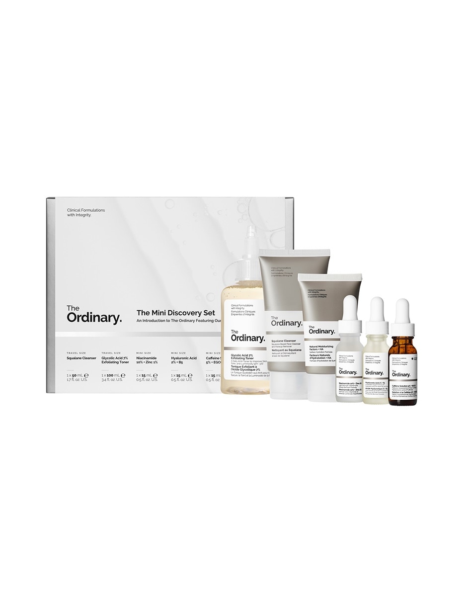 Kit tratamiento facial Mini Discovery hidratante 3