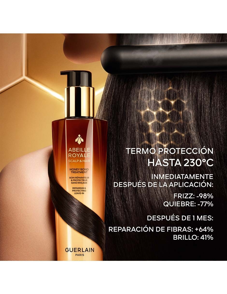 Tratamiento para capilar Abeille Royale Honey Bond Treatment Leave-In Care reparador Abeille Royale 4
