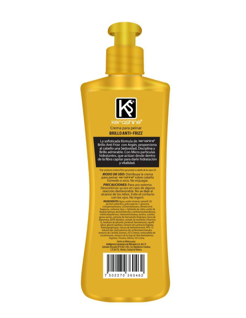 Crema para peinar cabello maltratado para hidratar 4