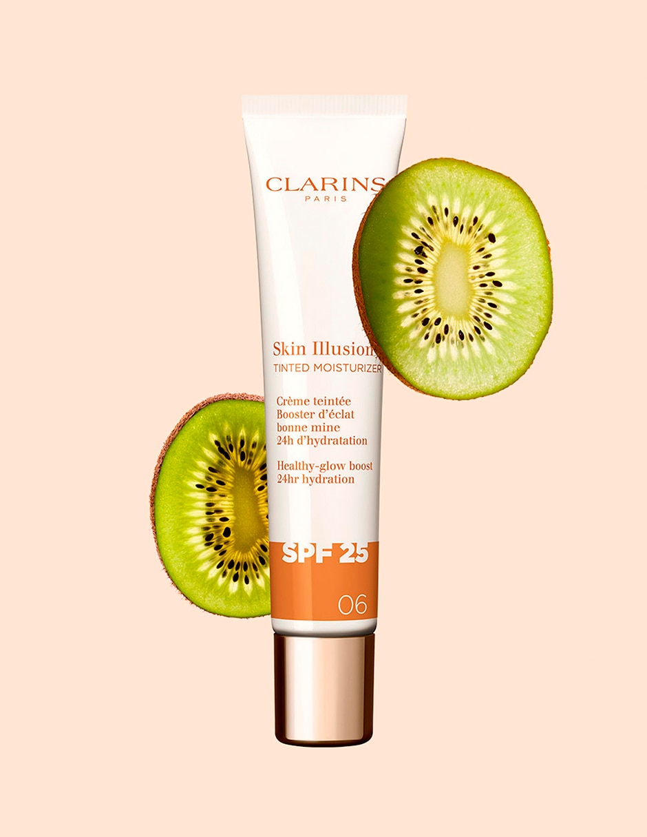 Base de maquillaje líquida Skin Illusion Tinted Moisturizer luminosa 2