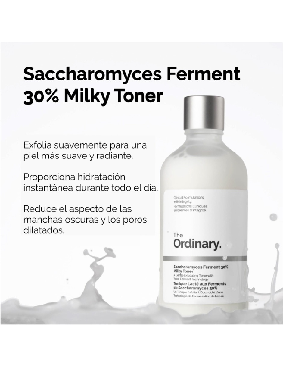 Tónico facial Saccharomyces ferment 30% milky toner 3