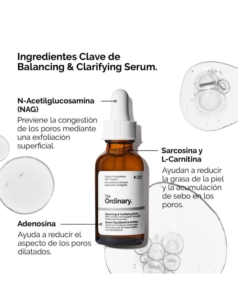 Sérum facial balancing & clarifying para todo tipo de piel 3