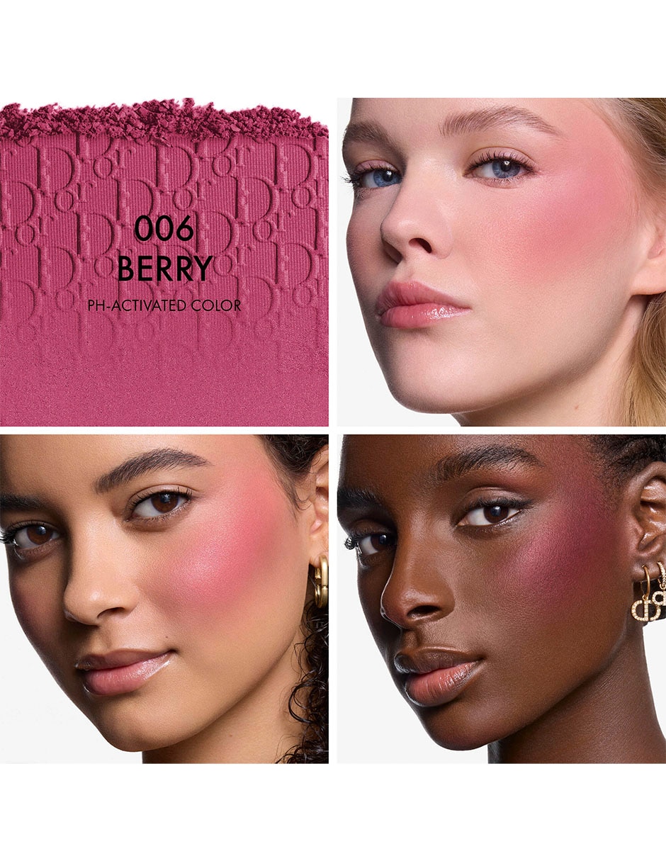 Blush en polvo compacto Backstage Rosy Glow 4