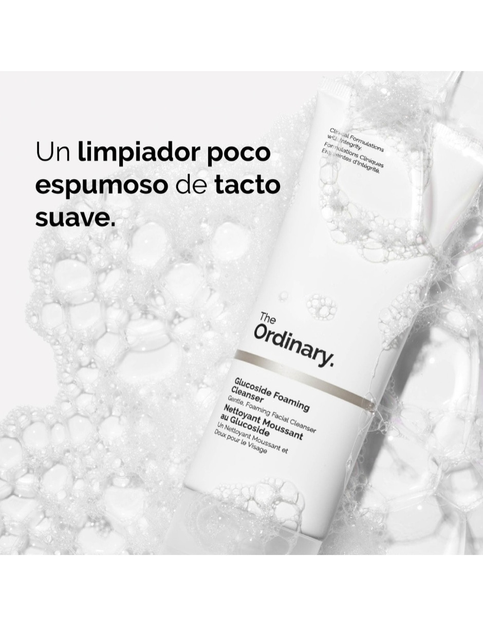 Limpiador facial Glucoside Foaming Cleanser para suavizar 4