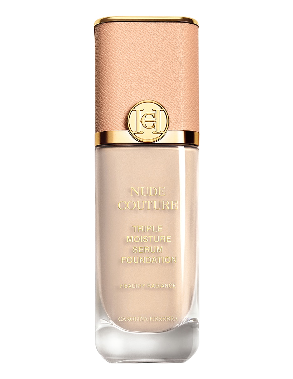 Base de maquillaje líquida Nude Couture Triple Moisture Serum Foundation luminoso