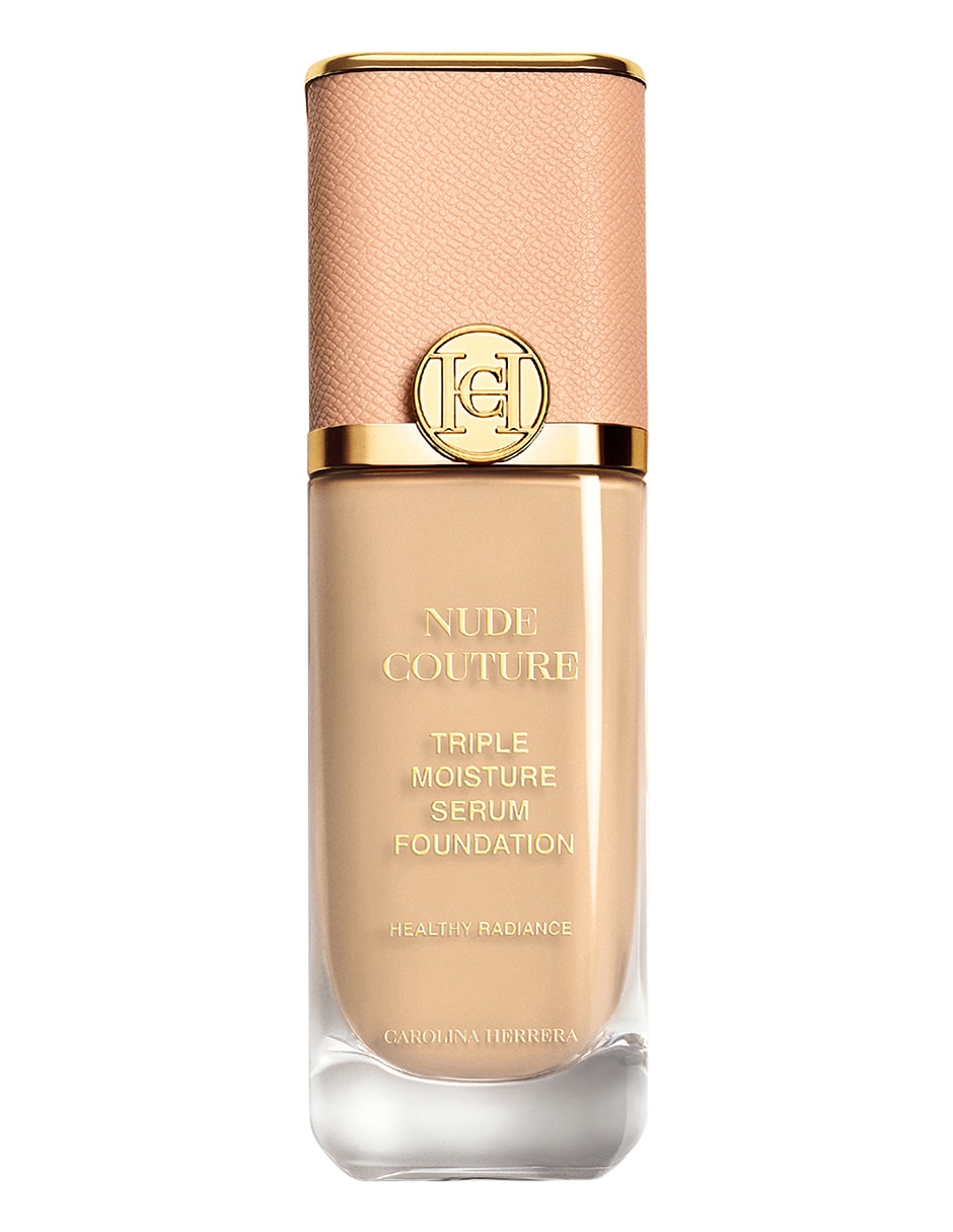 Base de maquillaje líquida Nude Couture Triple Moisture Serum Foundation luminoso
