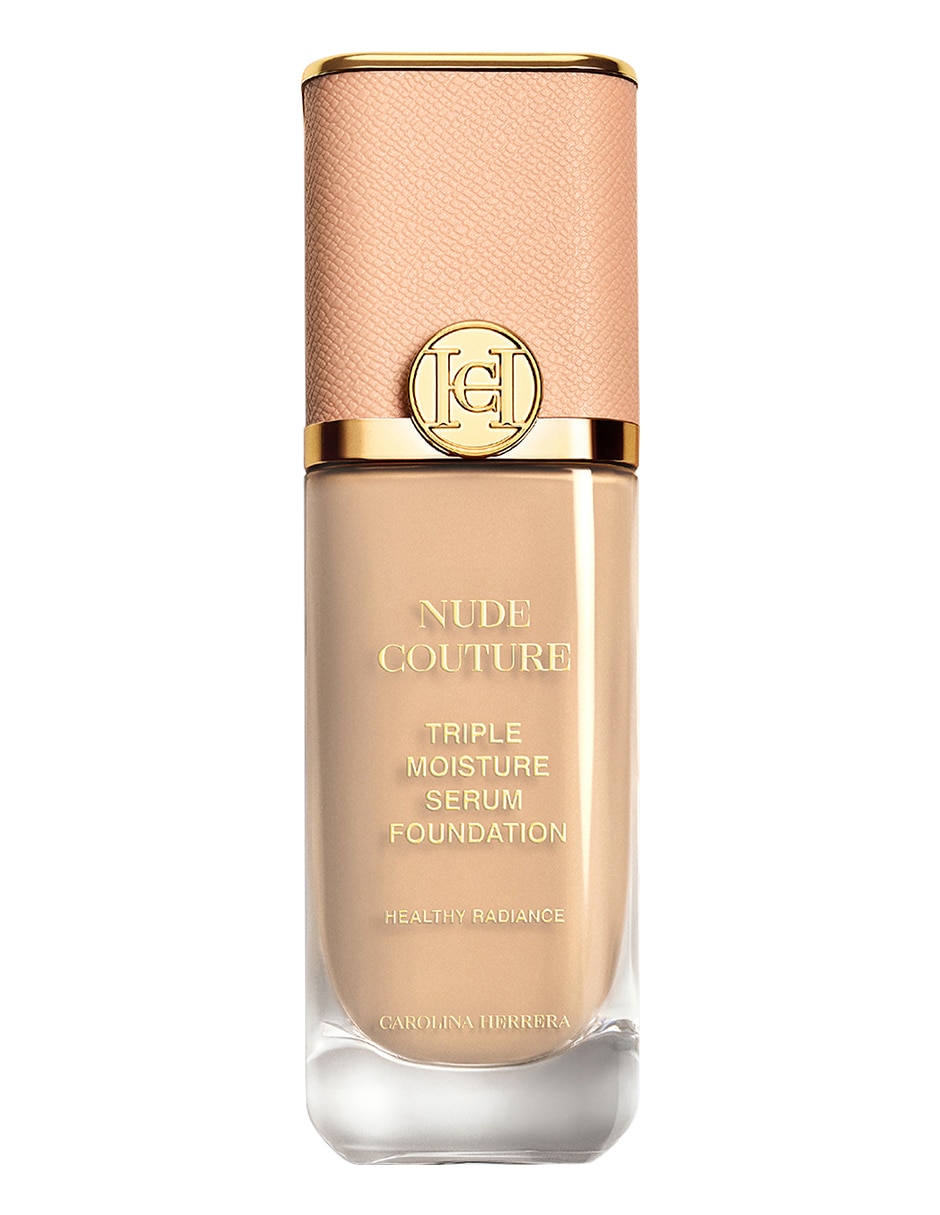 Base de maquillaje líquida Nude Couture Triple Moisture Serum Foundation luminoso