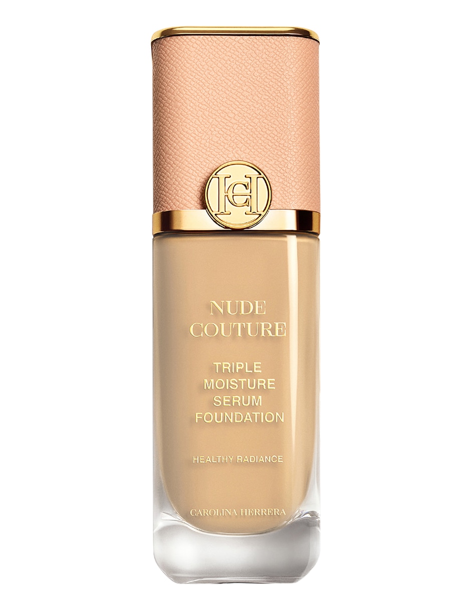 Base de maquillaje líquida Nude Couture Triple Moisture Serum Foundation luminoso