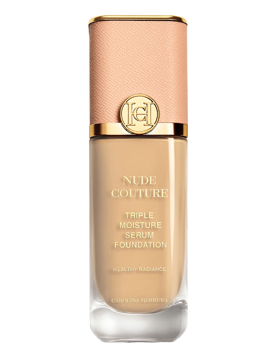 Base de maquillaje líquida Nude Couture Triple Moisture Serum Foundation luminoso
