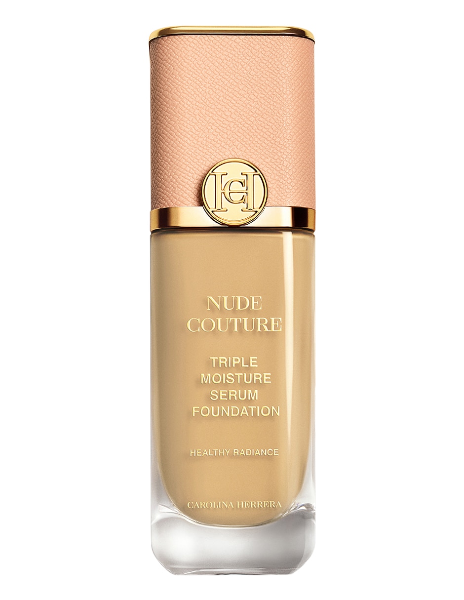 Base de maquillaje líquida Nude Couture Triple Moisture Serum Foundation luminoso
