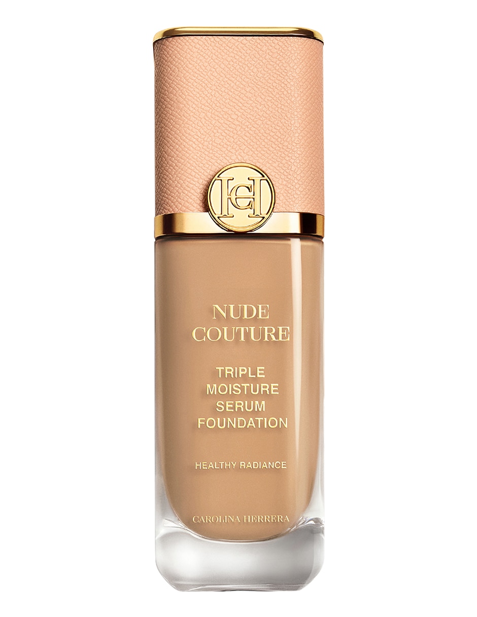 Base de maquillaje líquida Nude Couture Triple Moisture Serum Foundation luminoso