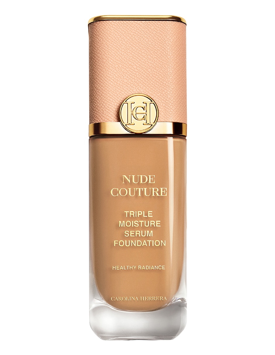 Base de maquillaje líquida Nude Couture Triple Moisture Serum Foundation luminoso