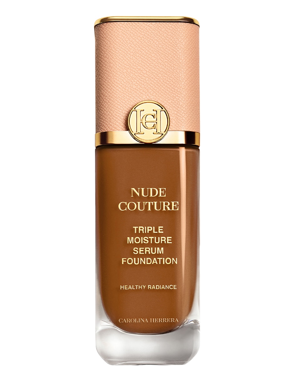 Base de maquillaje líquida Nude Couture Triple Moisture Serum Foundation luminoso