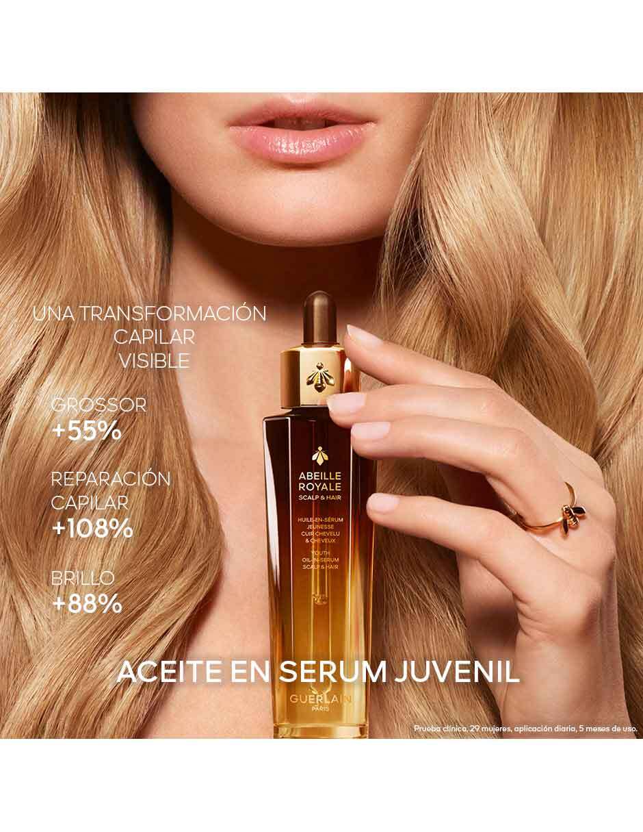 Set tratamiento para cuero cabelludo Beille Royale Scalp & Hair Youth Ritual - De Tratamiento fortalecedor Abeille Royale 2