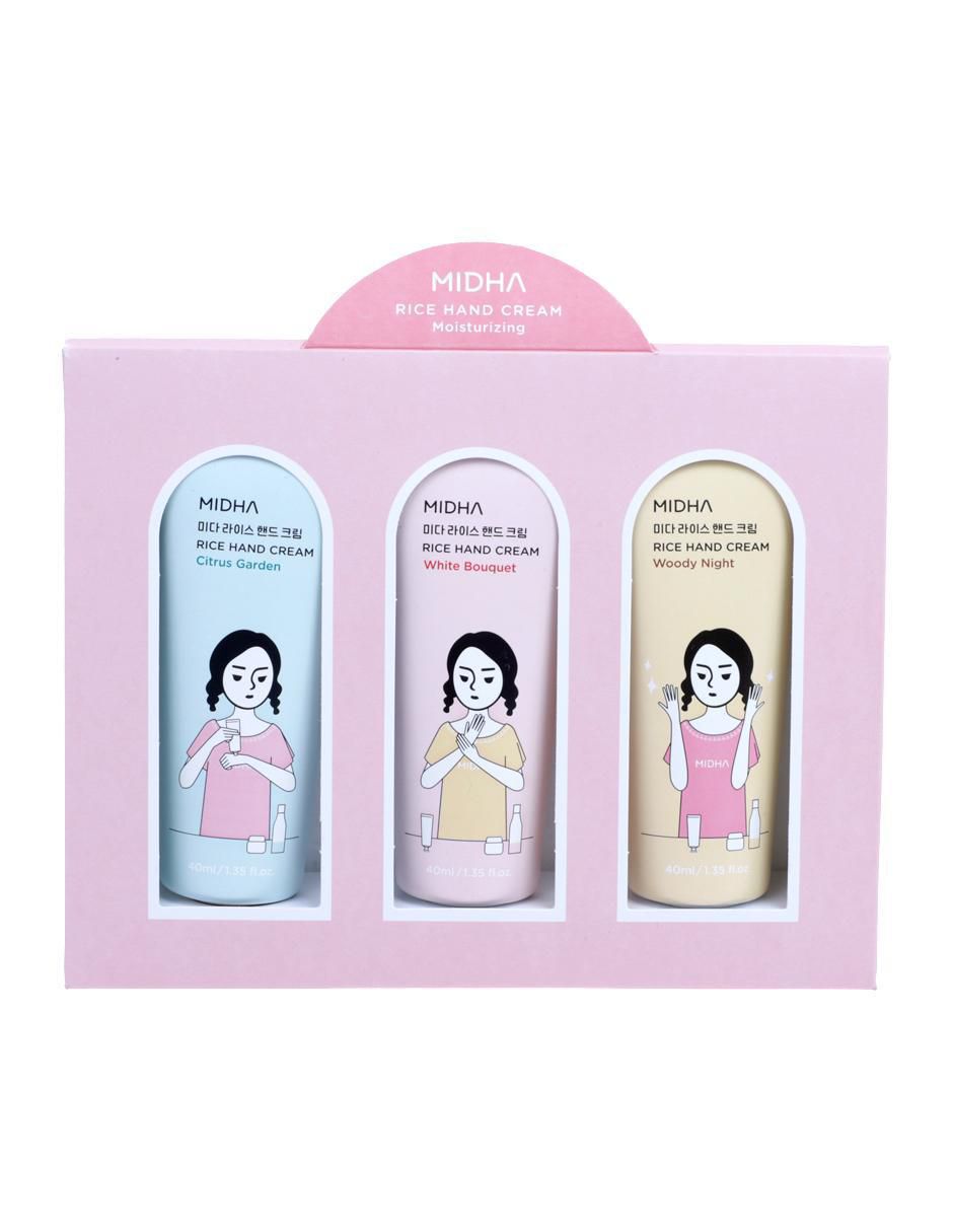 Set de crema para manos recomendada para humectar día y noche para todo tipo piel 2