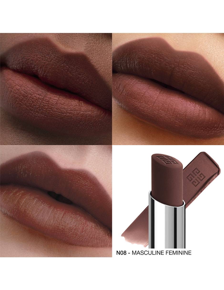 GIV Le Rouge Velvet Matte,NUDE MARRÓN