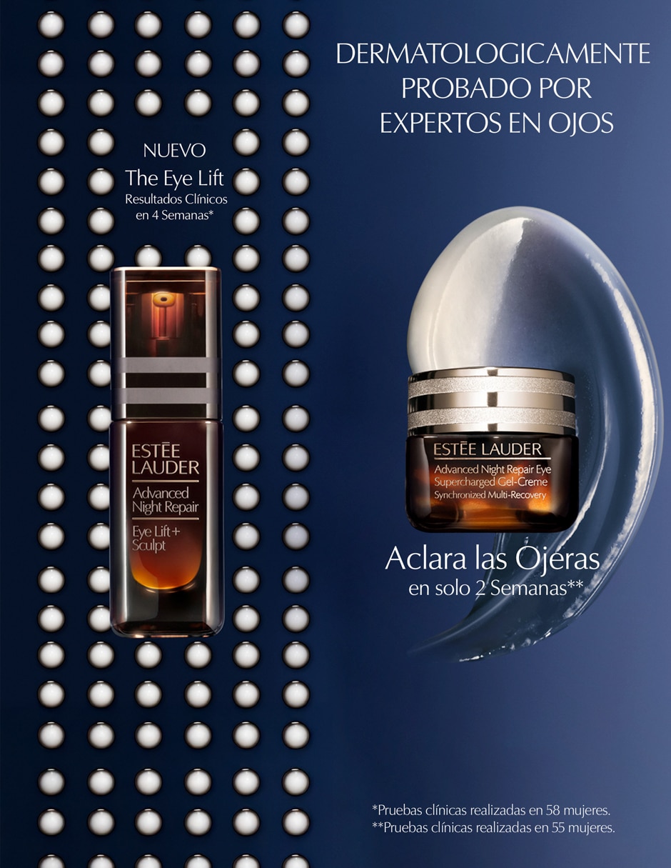 Crema para contorno de ojos recomendada para reafirmar día y noche Advanced Night Repair para todo tipo piel 9