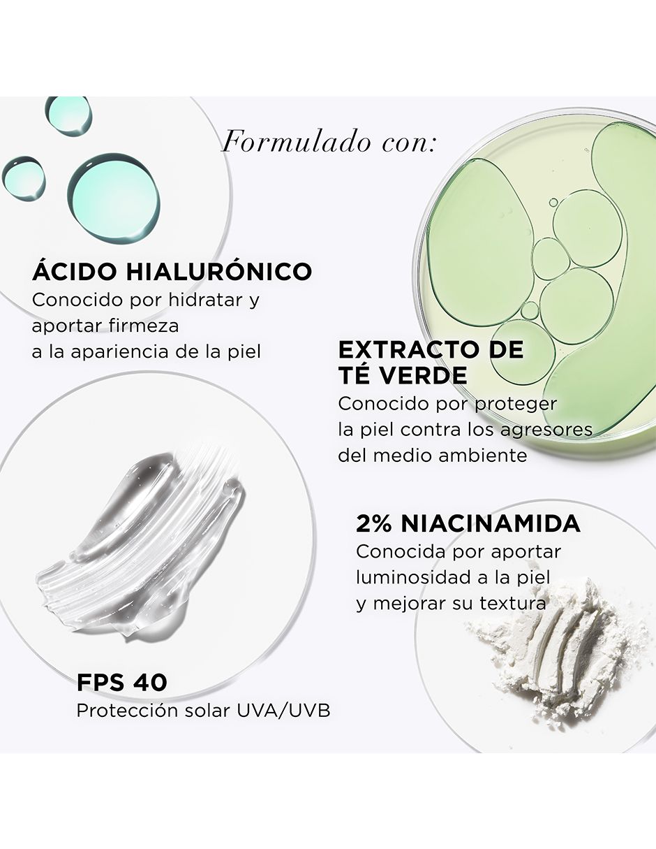 Base de maquillaje líquida YSBB CC+ Nude With SPF 50+ luminoso 6