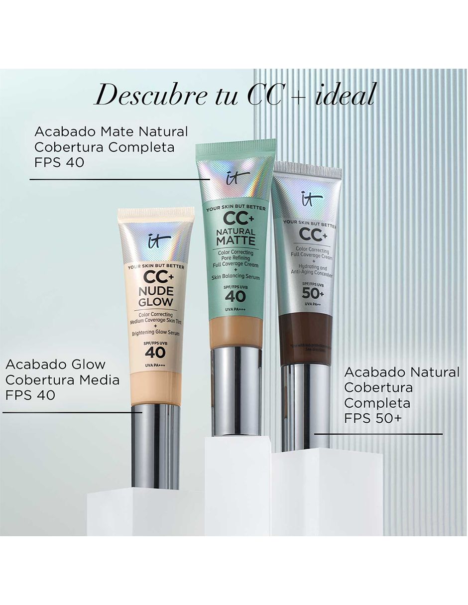 Base de maquillaje líquido YSBB CC+ Natural Matte 2