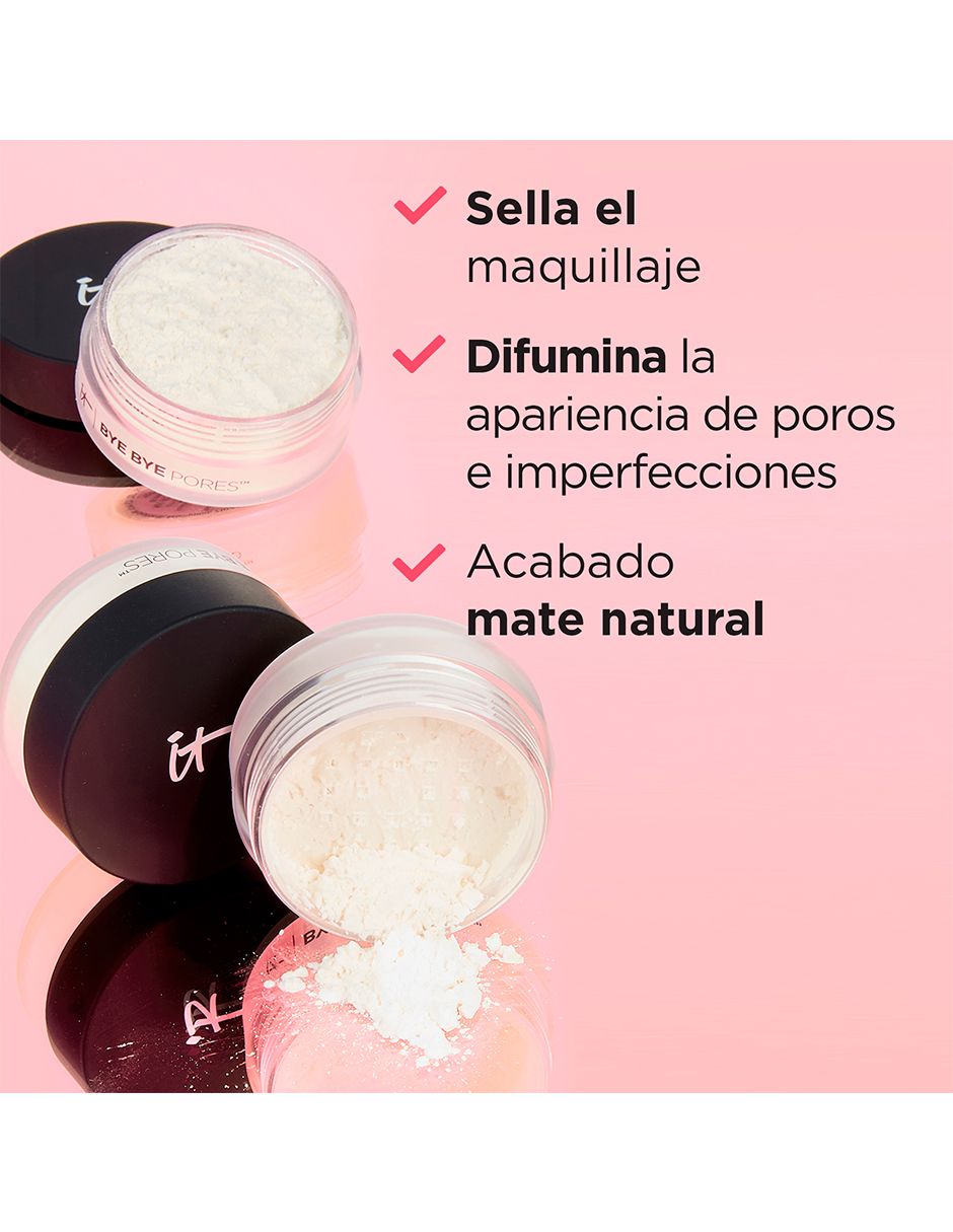 Polvo traslúcido BB Pores Poreless Finish 4