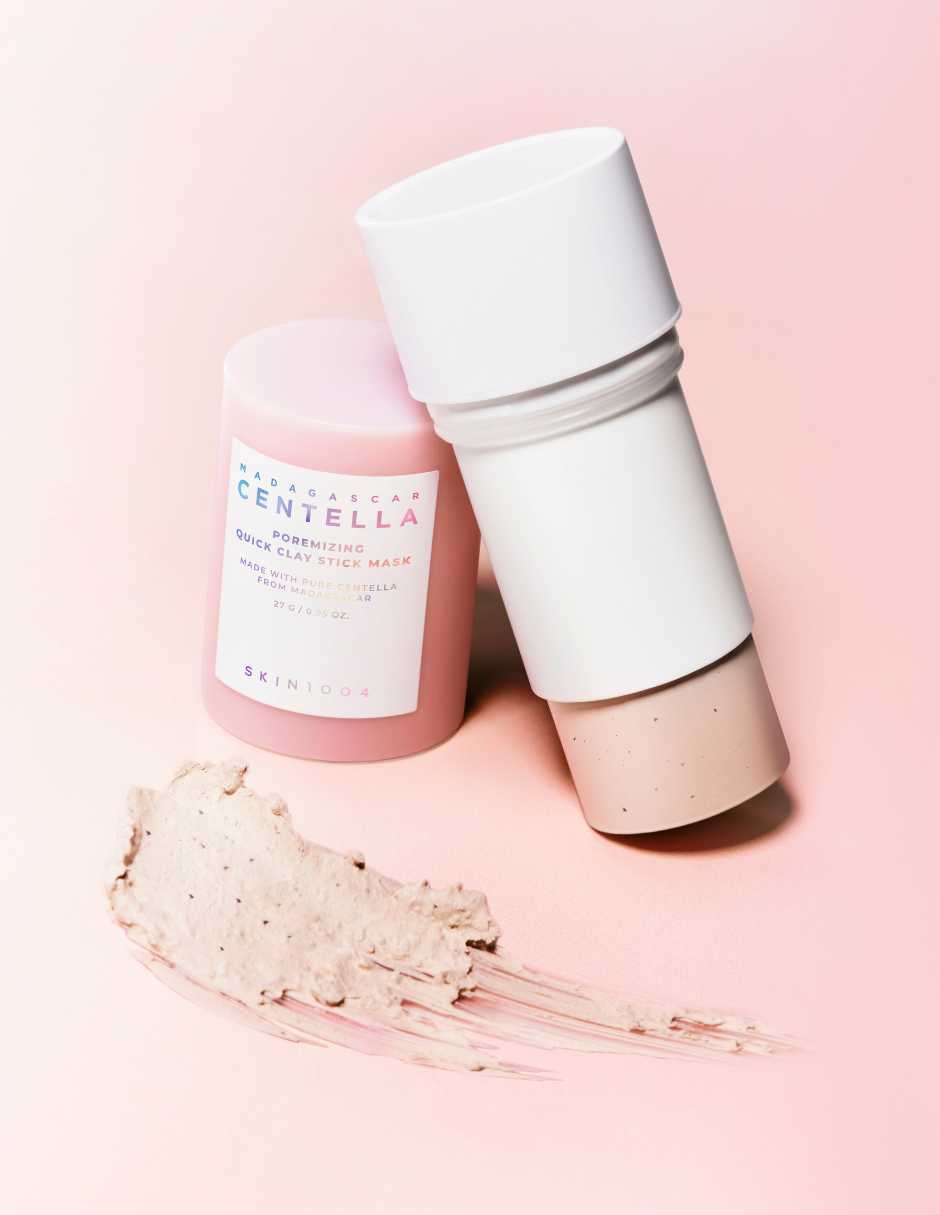 Mascarilla facial Centella Poremizing Quick Clay Stick Mask para exfoliar 3
