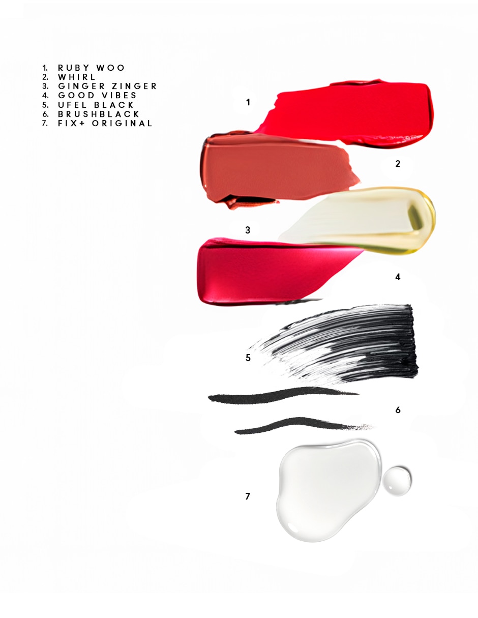 Set brillo labial multiusos brillante 3