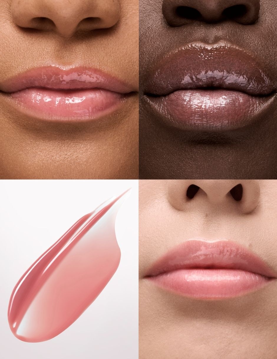 EL GLOSSY POUT LIP OIL,ROSA CLARO