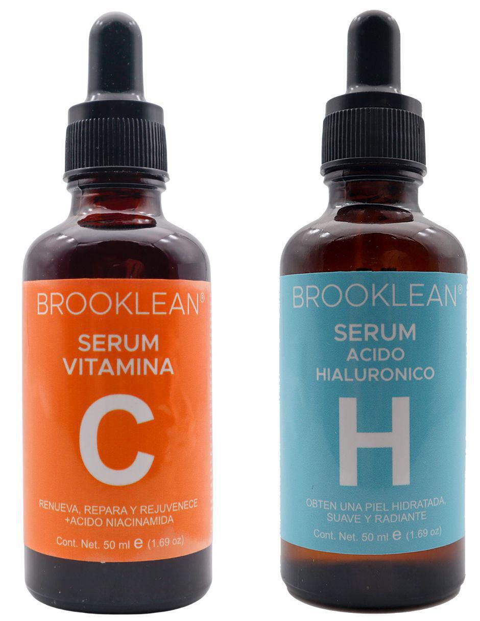 Kit de sérum facial Facial Vitamina C + Acido Hialuronico todo tipo piel