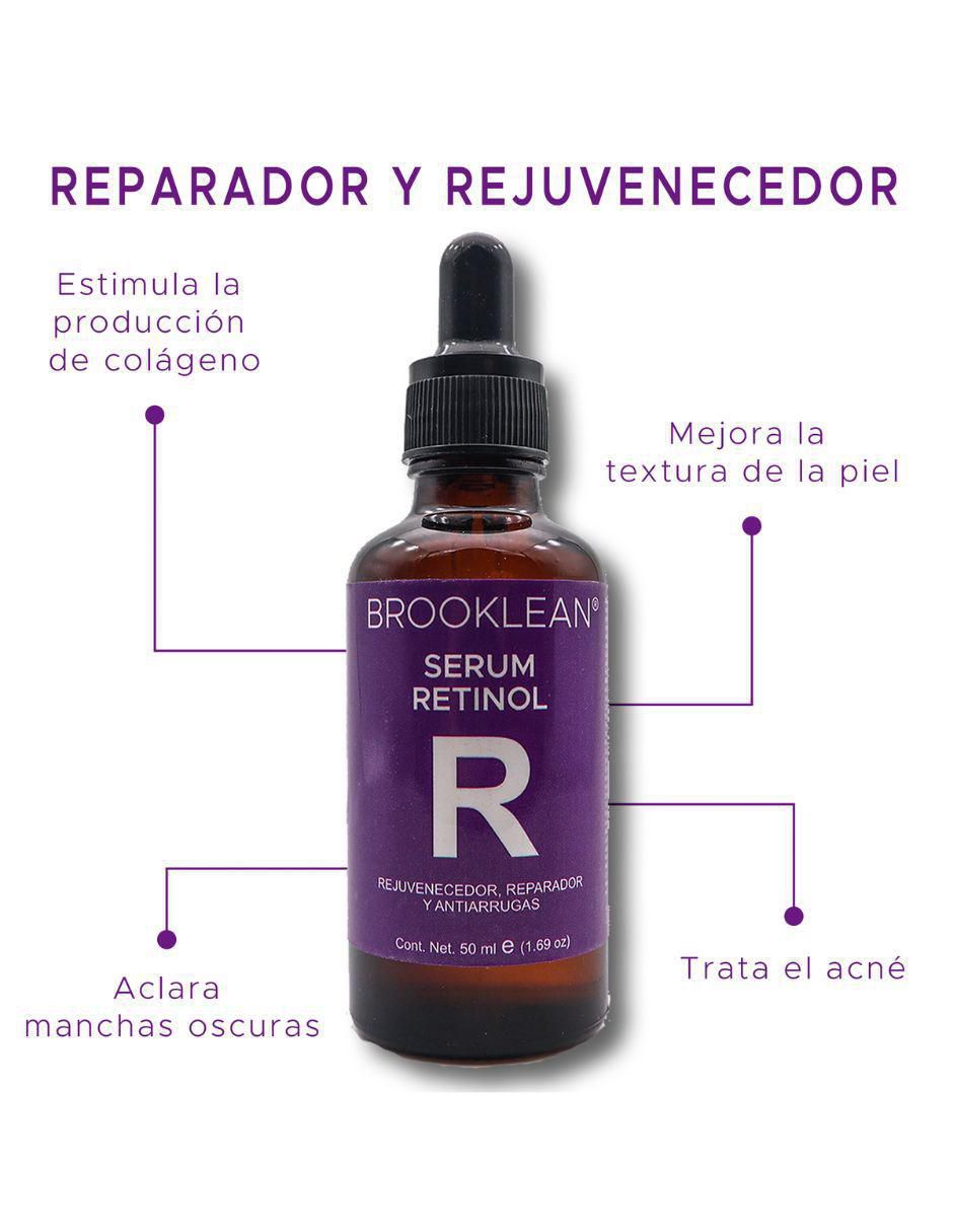 Kit de sérum facial vitamina c + retinol todo tipo de piel 5