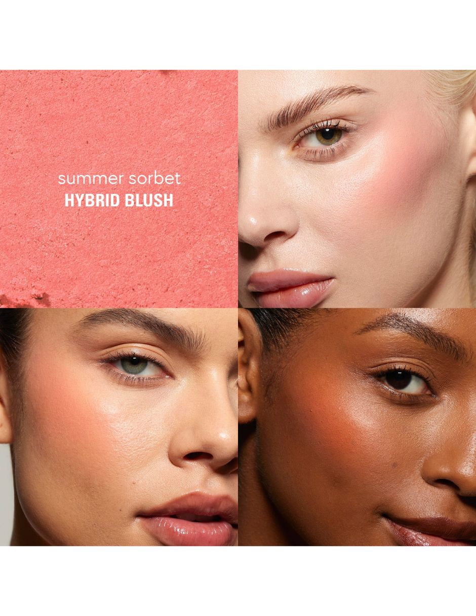 Kylie Hybrid Blush Powder,CORAL