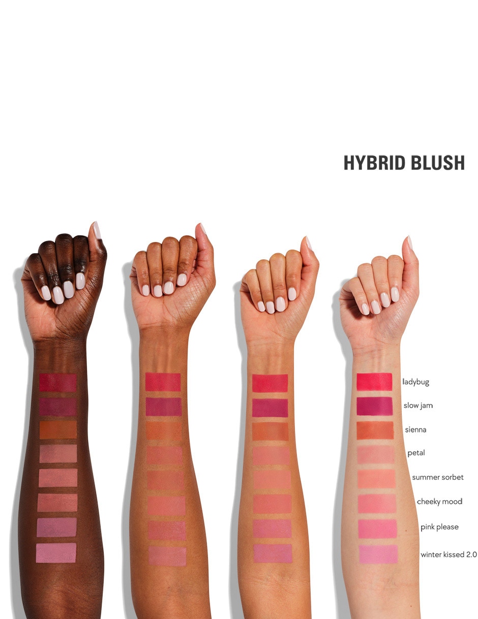 Kylie Hybrid Blush Powder,CORAL