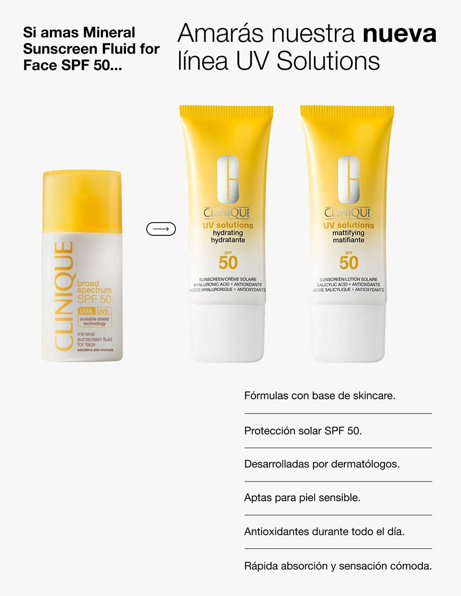 Protector solar FPS 50 UV Solutions Hydrating Sunscreen 30 ml 11