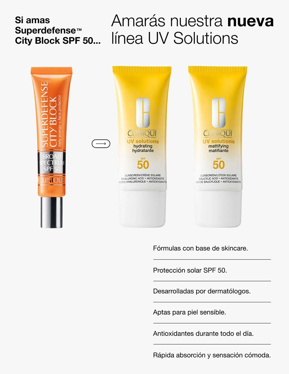 Protector solar FPS 50 UV Solutions Mattifying Clinique 30 ml 8