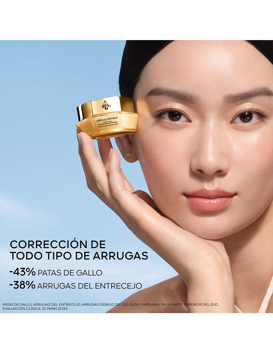 Crema para ojos recomendada para día y noche Abeille Royale para todo tipo de piel 4