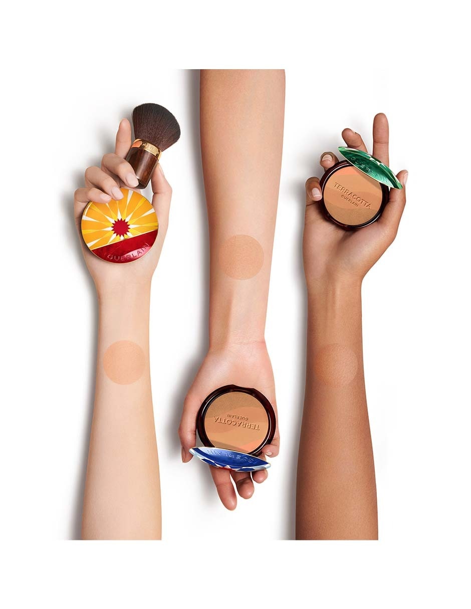 Paleta de blush, iluminador y bronzer Terracotta 6