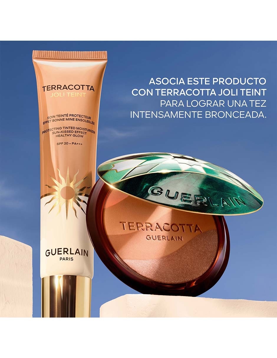 Paleta de blush, iluminador y bronzer Terracotta 11