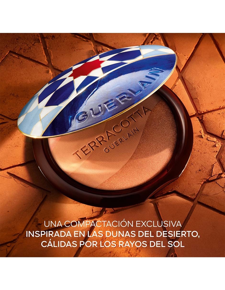 Paleta de blush, iluminador y bronzer Terracotta 3