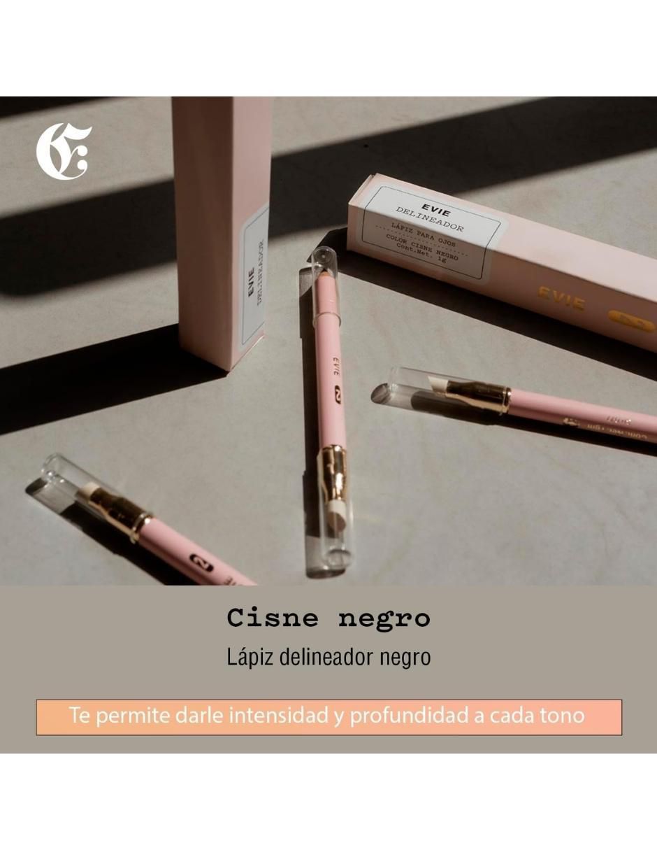 Delineador lápiz para ojos mate 4