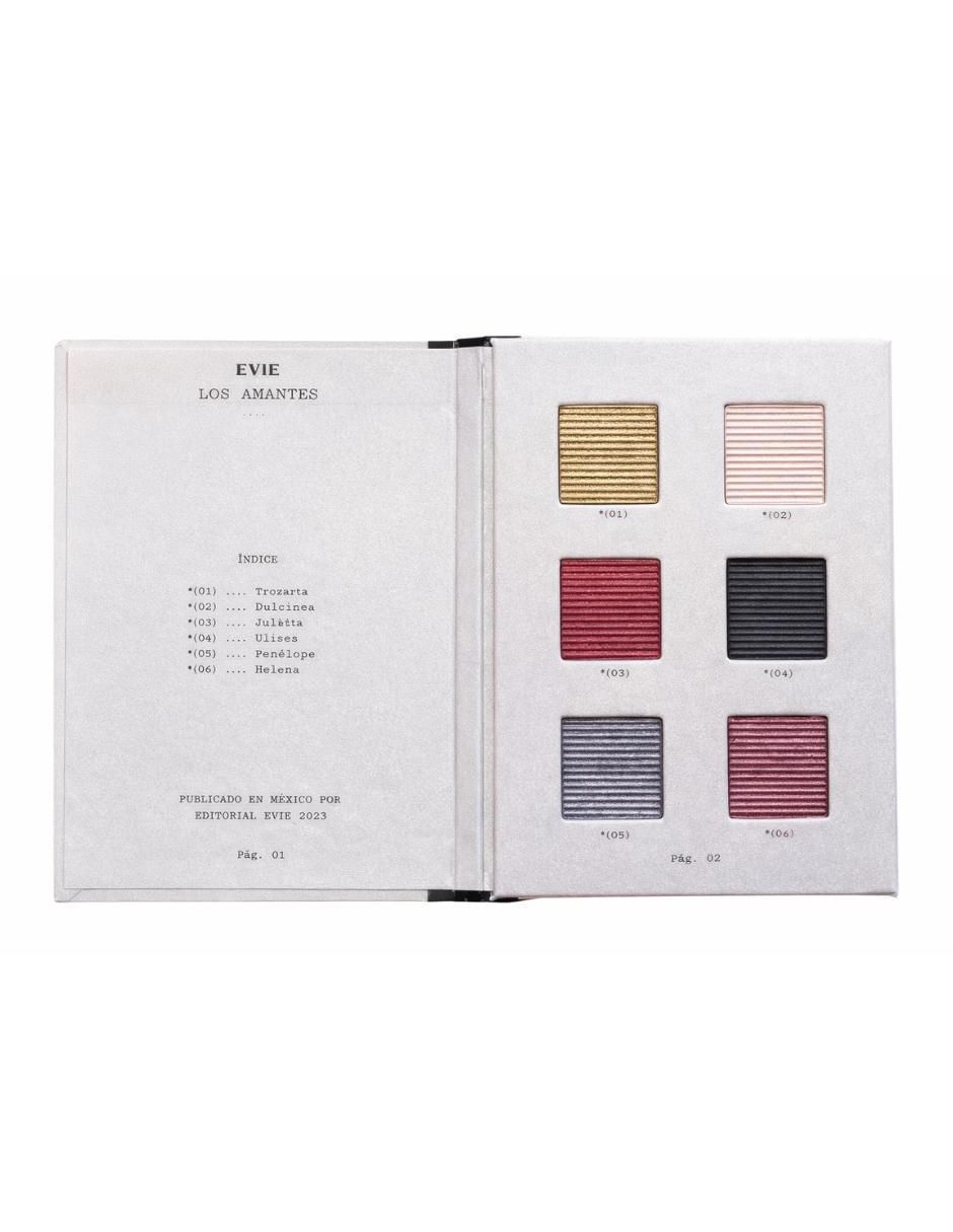 Paleta de sombras 6 tonos Paleta de sombras 6 tonos