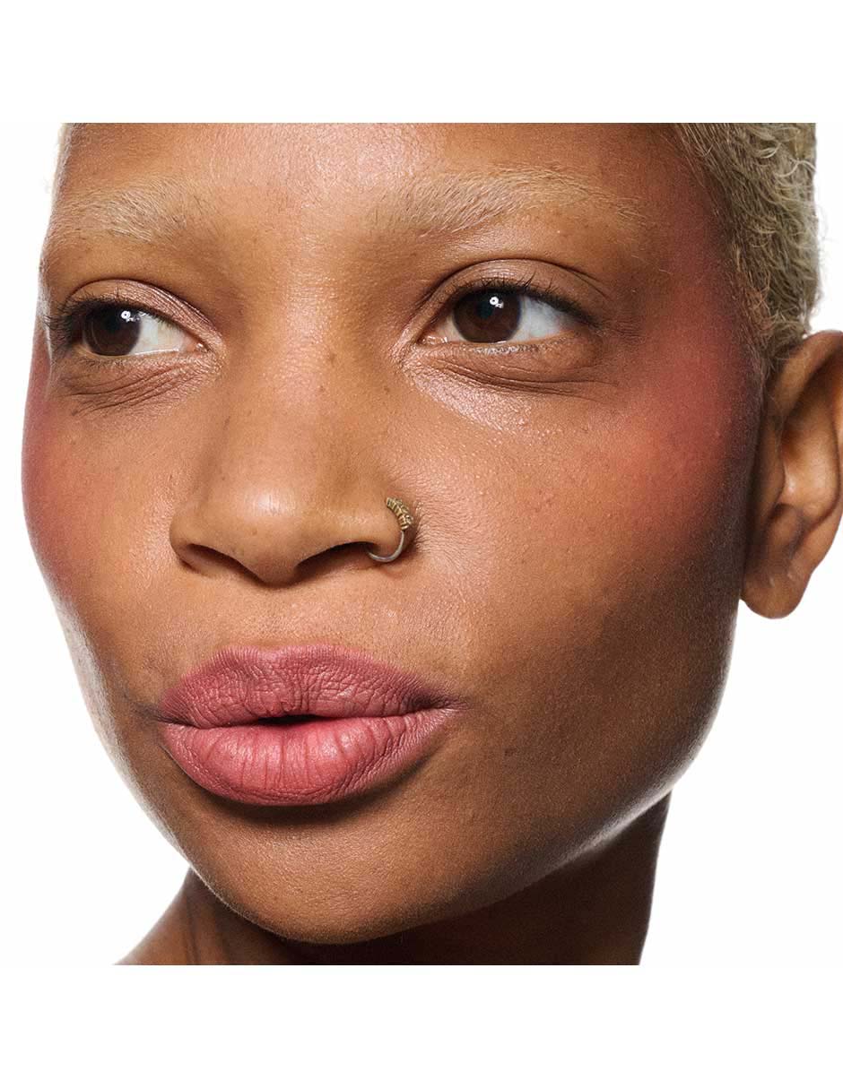 MAC POWDER KISS LIP MOUSSE PARA L,NARANJ