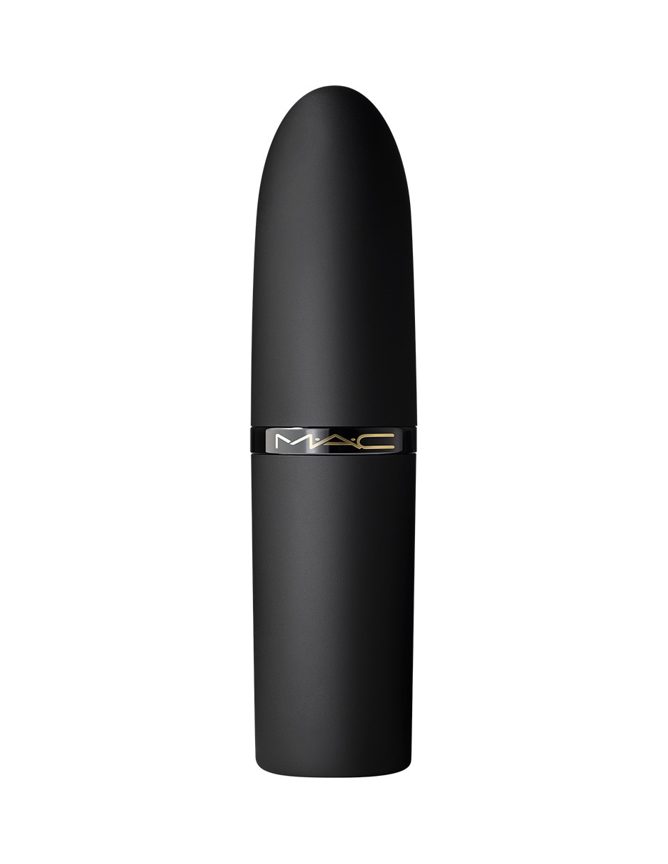 MAC LIPSTICK POWDER KISS HAZY,NARANJA