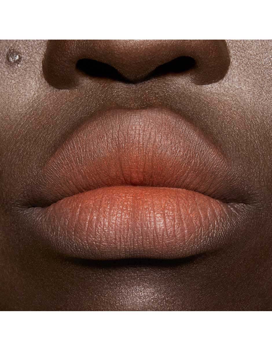 MAC LIPSTICK POWDER KISS HAZY,NARANJA