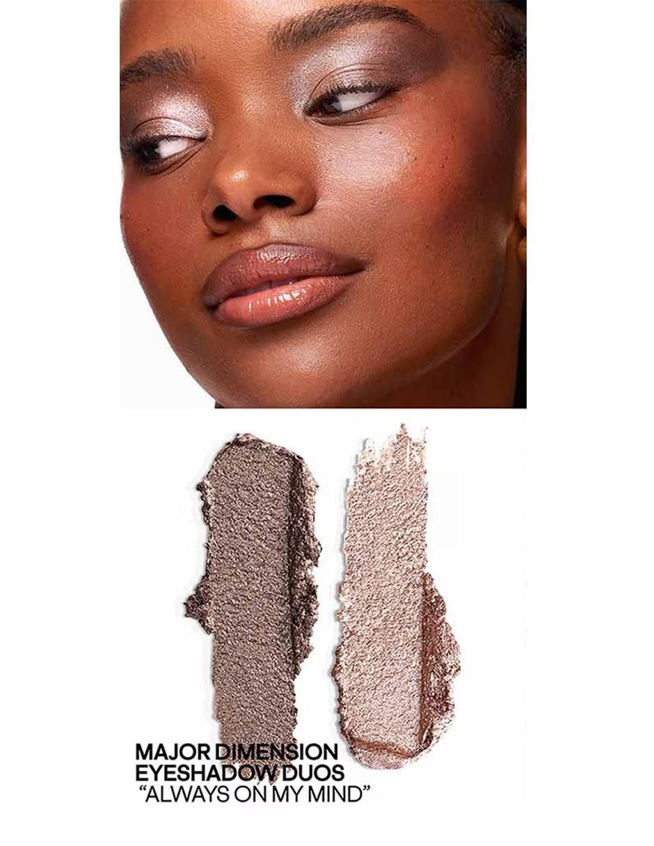 Paleta de sombras Major Dimension Eye Illusion Eyeshadow Duo 2 tonos 3
