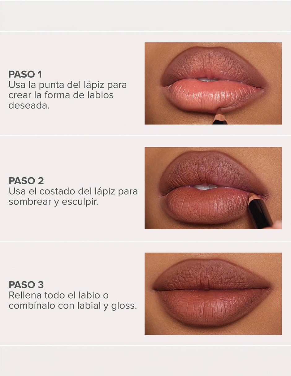 Delineador lápiz para labios mate 7
